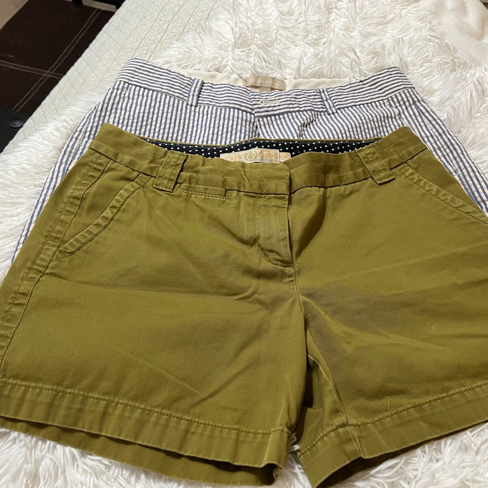 Banana Republic Olive Green Women Shorts